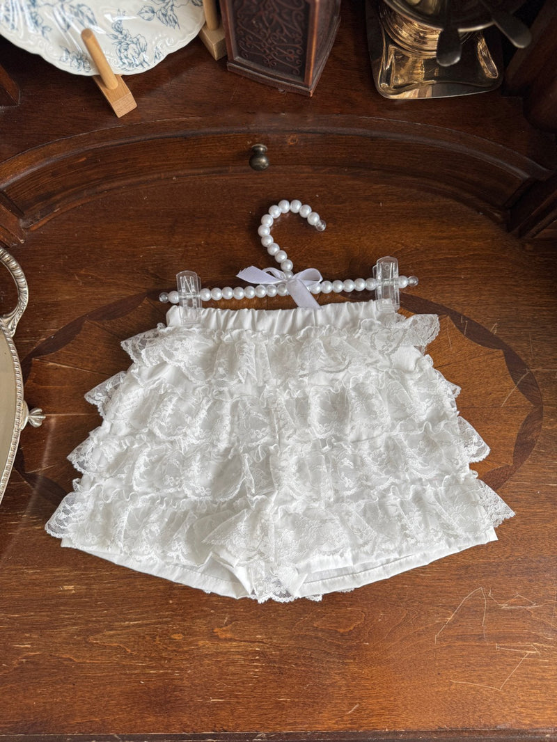 Ruffle Lace Shorts
