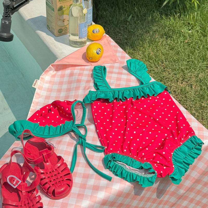 Strawberry Swimsuit Set