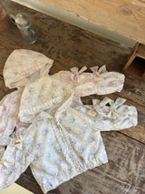 Candy Floral Windbreaker Jacket _Pink