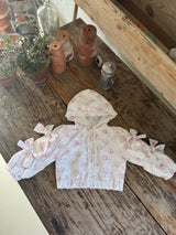 Candy Floral Windbreaker Jacket _Pink