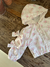 Candy Floral Windbreaker Jacket _Pink