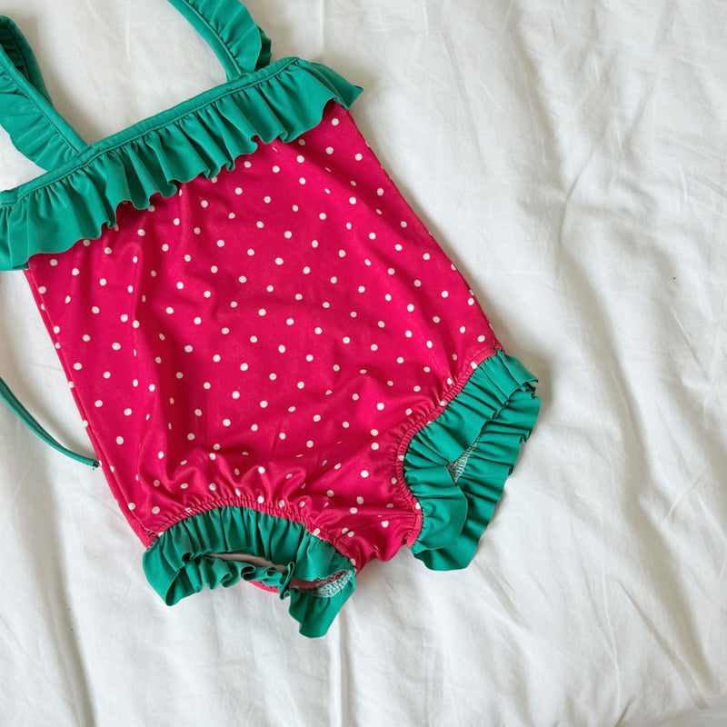 Strawberry Swimsuit Set