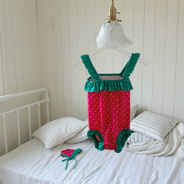 Strawberry Swimsuit Set