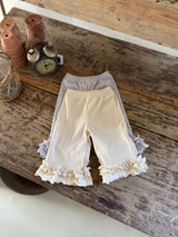 Heart Frill Top and Pants Set _Purple