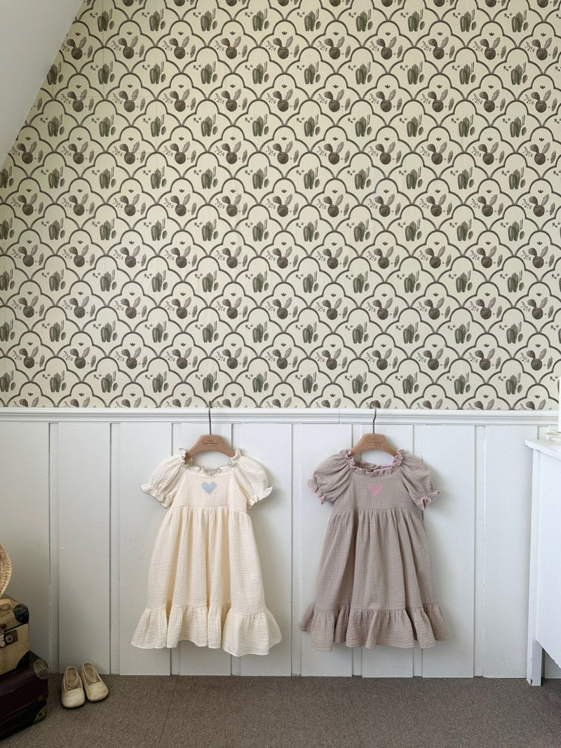 Heart Picot Dress