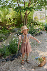 Brisa Embroidered Suspender Skirt