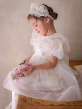 Ines Organza Dress_ Cream
