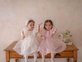 Ines Organza Dress_ Cream