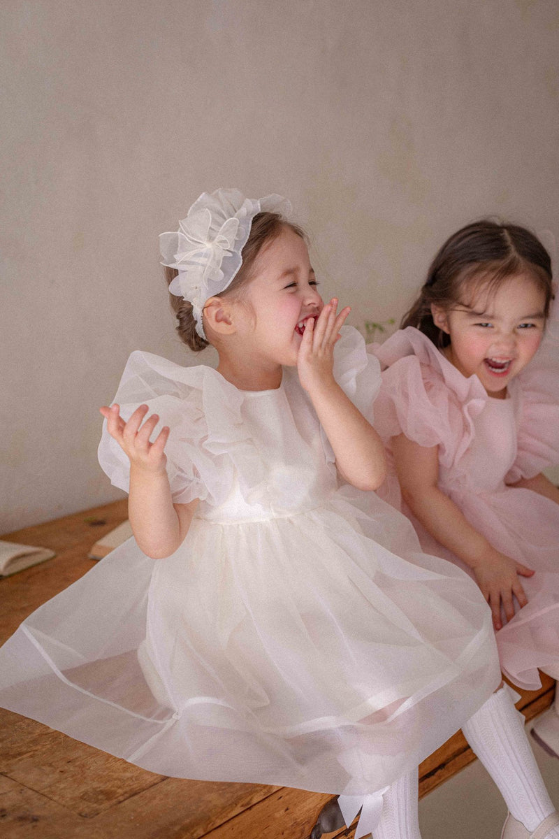 Ines Organza Dress_ Cream