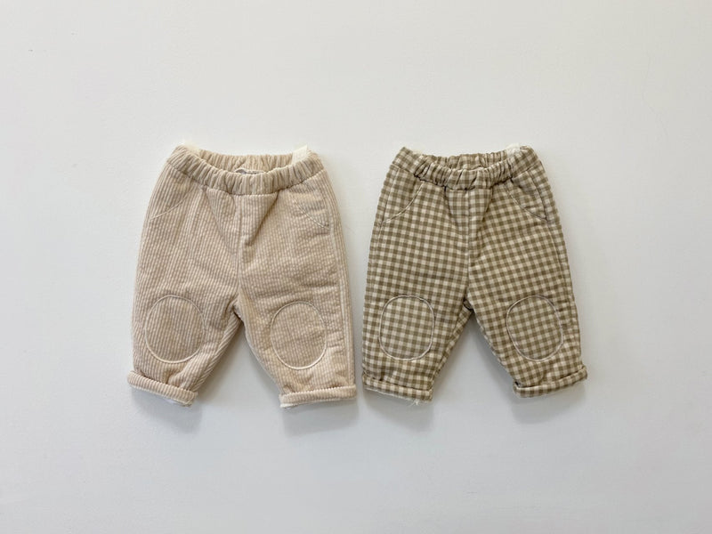 Hoho Corduroy Padded Pants _ 2 Colours