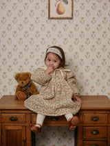 Rose Lace Padded Dress