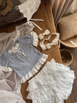 Ruffle Lace Shorts