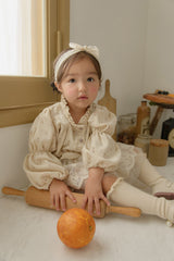 Delilah Romper_ Cream