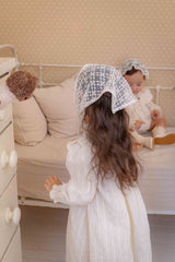 Ellie Cream Smock Dress