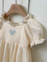 Heart Picot Romper