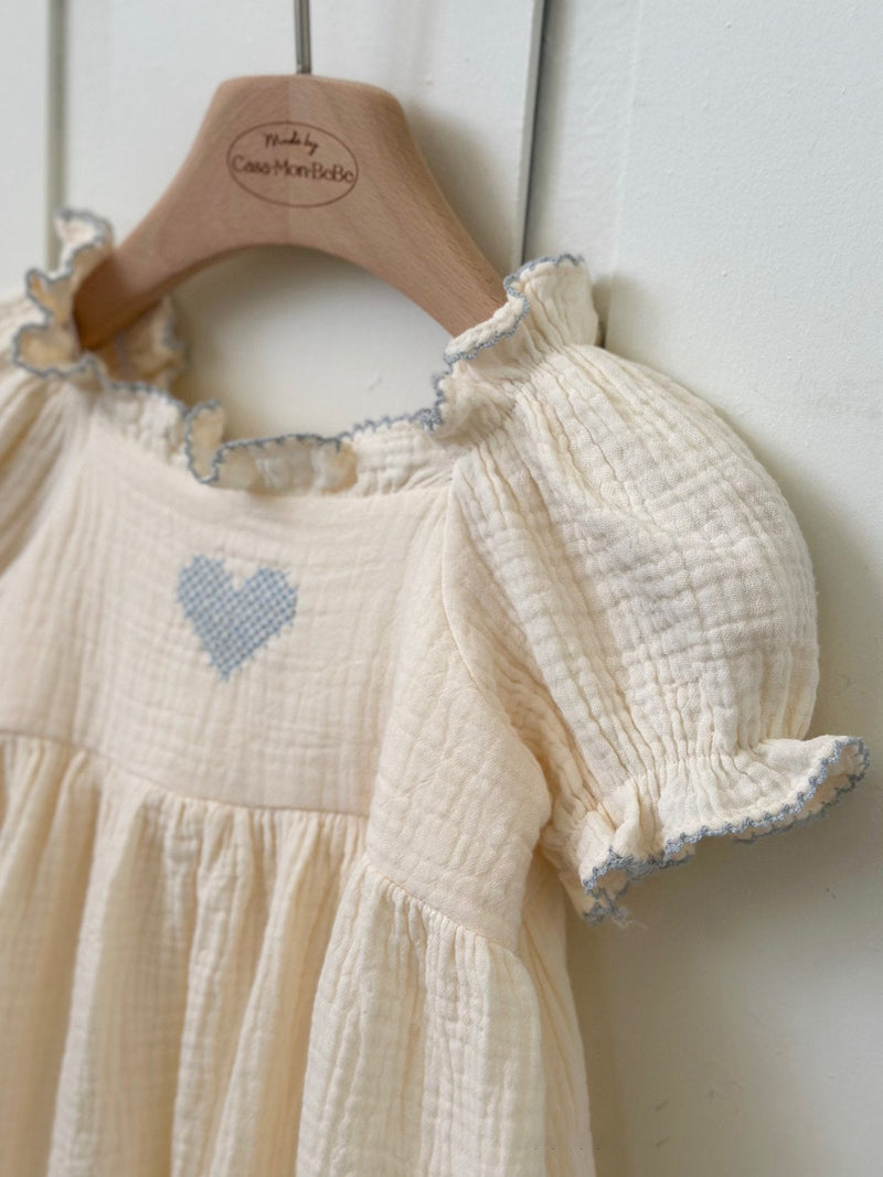 Heart Picot Romper