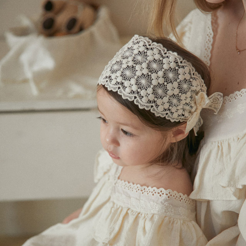 August Lace Headbands Set_3Pcs Set