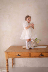 Ines Organza Dress_ Cream