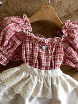 Mini May Romper_Red