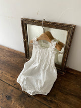 Amelia Romper _White