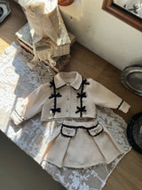Amelia Jacket and Skort Set_Beige