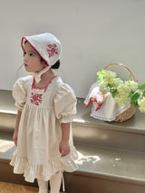 OZ Embroidery Dress _Cream