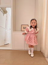 Haro Pink Floral Blouse & Skort Set