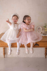 Ines Organza Dress_ Pink