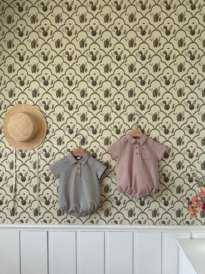 Zimmer Check Suit_ Indie pink