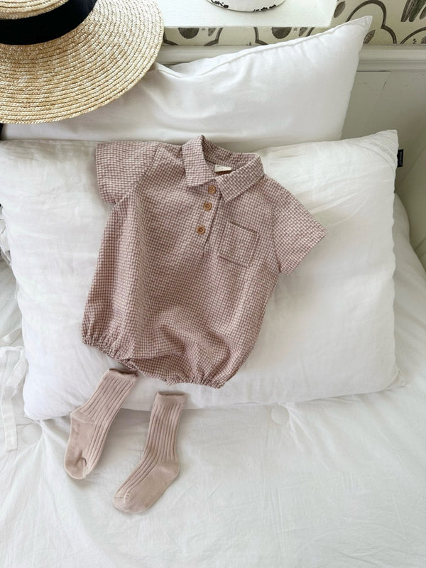 Zimmer Check Suit_ Indie pink