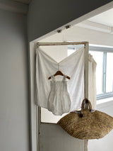 Amelia Romper _White