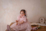 Ines Organza Dress_ Pink