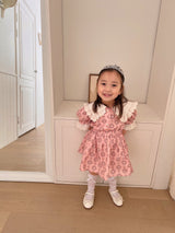 Haro Pink Floral Blouse & Skort Set
