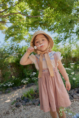 Brisa Embroidered Suspender Skirt