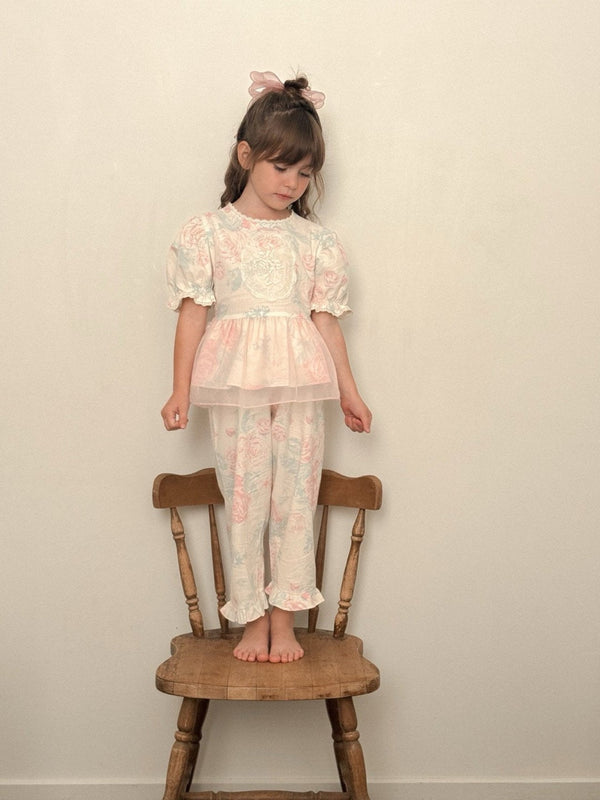 Rosha Blouse & Pants Set