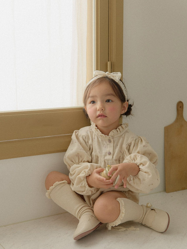 Delilah Romper_ Cream
