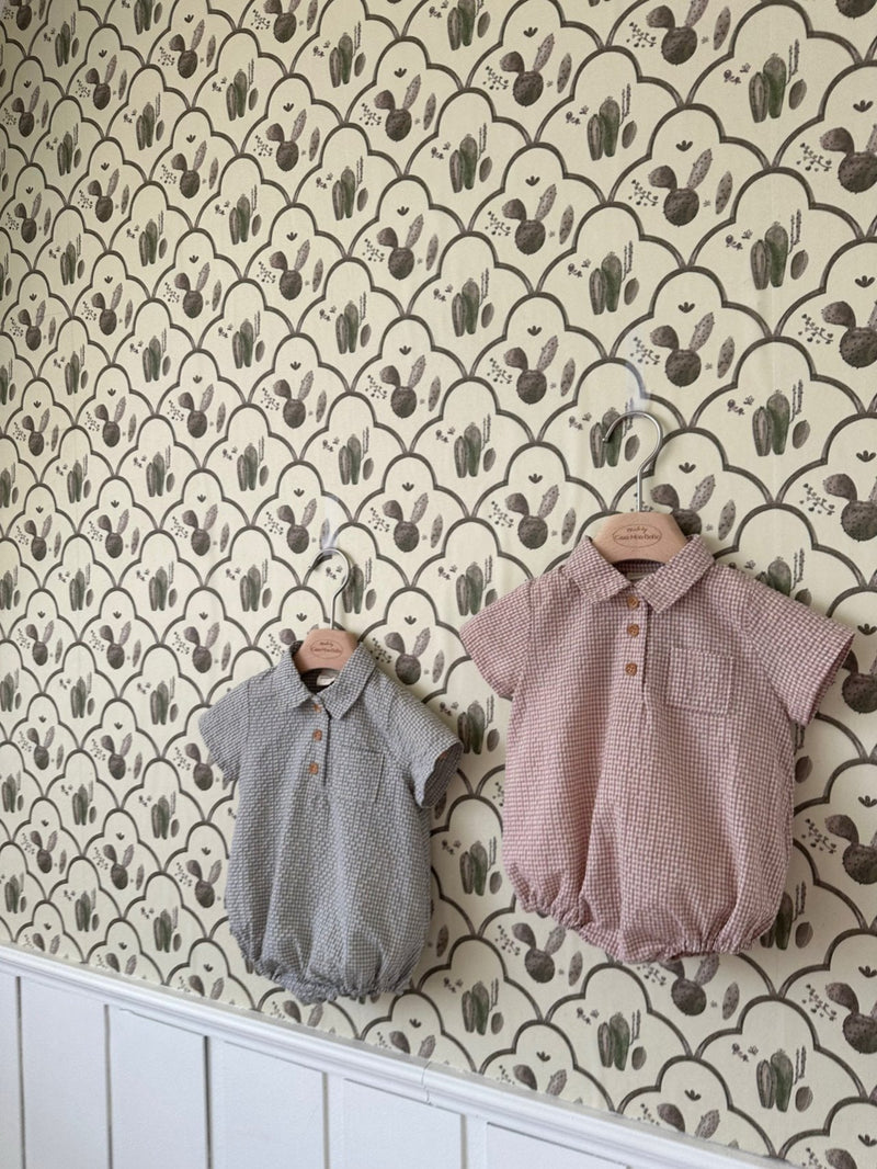 Zimmer Check Suit_ Indie pink