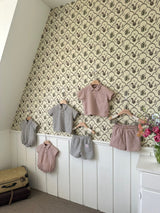 Zimmer Check Suit_ Indie pink
