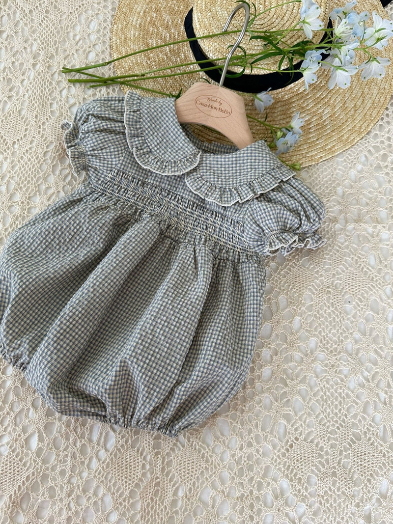 Smocked Zimmer Romper_ Skyblue