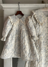 Leila Quilted Dress Coat