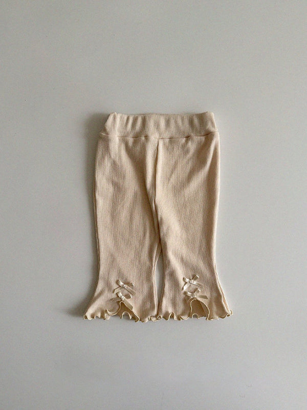 Ribbon Pants _Cream