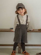 Hudson Check Overalls