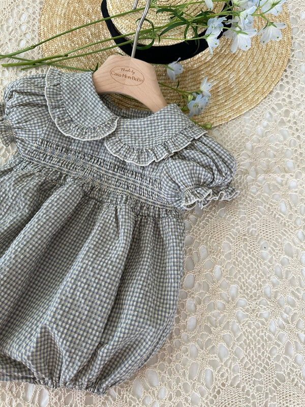 Smocked Zimmer Romper_ Skyblue