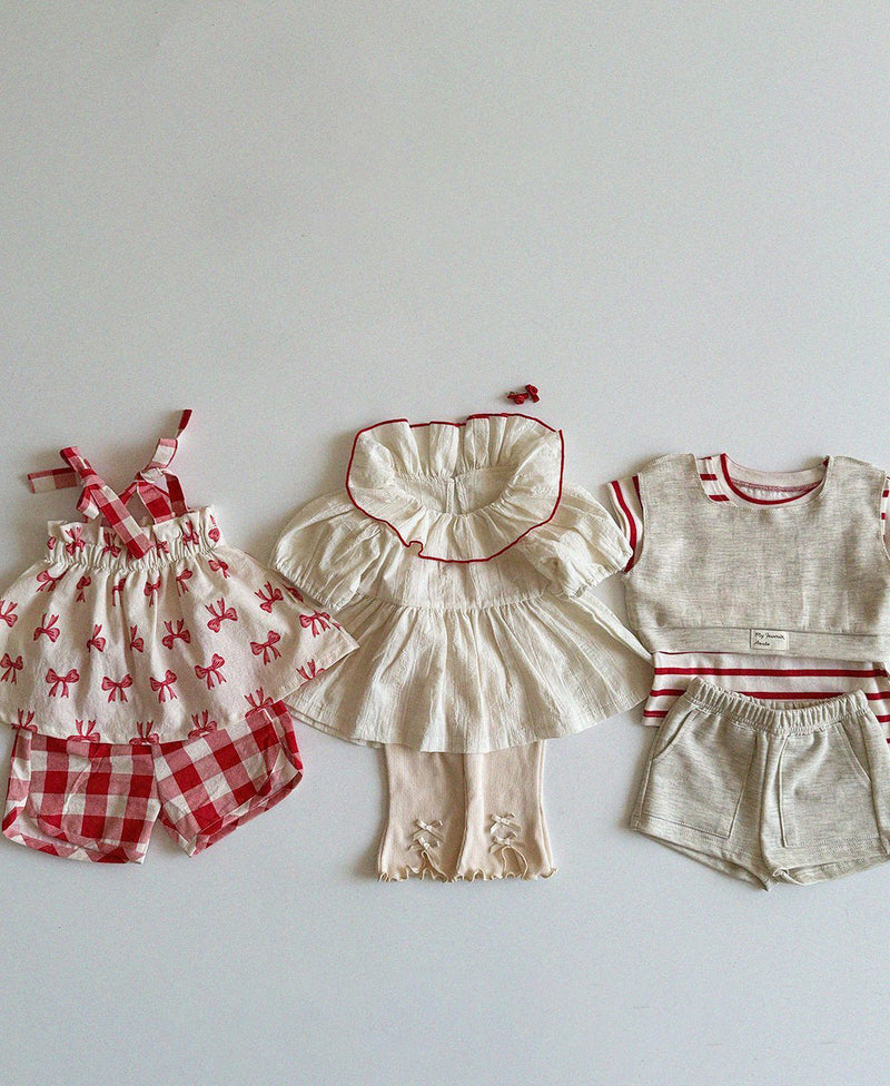 Ribbon Pants _Cream