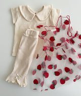 Ribbon Pants _Cream