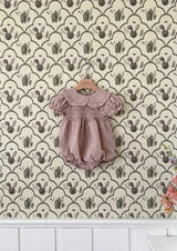 Smocked Zimmer Romper_ Indie pink