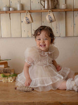 Clara Lace Cardigan_ Pink