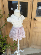Luna Floral Bolero Blouse_ Purple