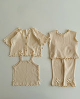 Ribbon Pants _Cream