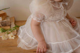 Clara Lace Cardigan_ Pink